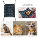 Canvas Cat Hammock Waterproof Cat Sleeping Bag Pet Soft Hanging Seat (B S)