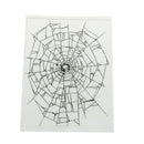 Vivid Spider Web Design Clear Stamp Scrapbooking Card Making Photo Album Deco JR