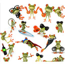 Funny Frogs Car Styling Stickers Animal Stickers for All Cars Pattern Randomã€NME