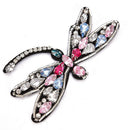 Sequined dEBgonfly Patch for Clothes Sewing on Rhinestone Beaded Applique DIY V3