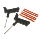 Motorcycle Cycling  Tyre Glue Patch Puncture Repair Kit Palstic Tool