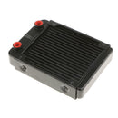 G1/4 Aluminum Computer CPU 18 Pipes Water Cooling Radiator System 120mm
