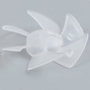 1 Pcs Small Power Mini Plastic Fan Blade 6 Leaves For Hairdryer MotorA Ew