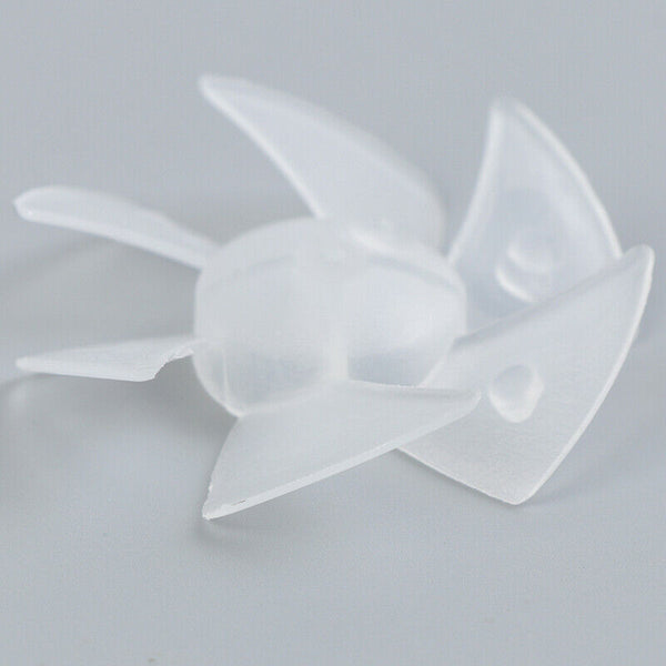 1 Pcs Small Power Mini Plastic Fan Blade 6 Leaves For Hairdryer MotorA Ew