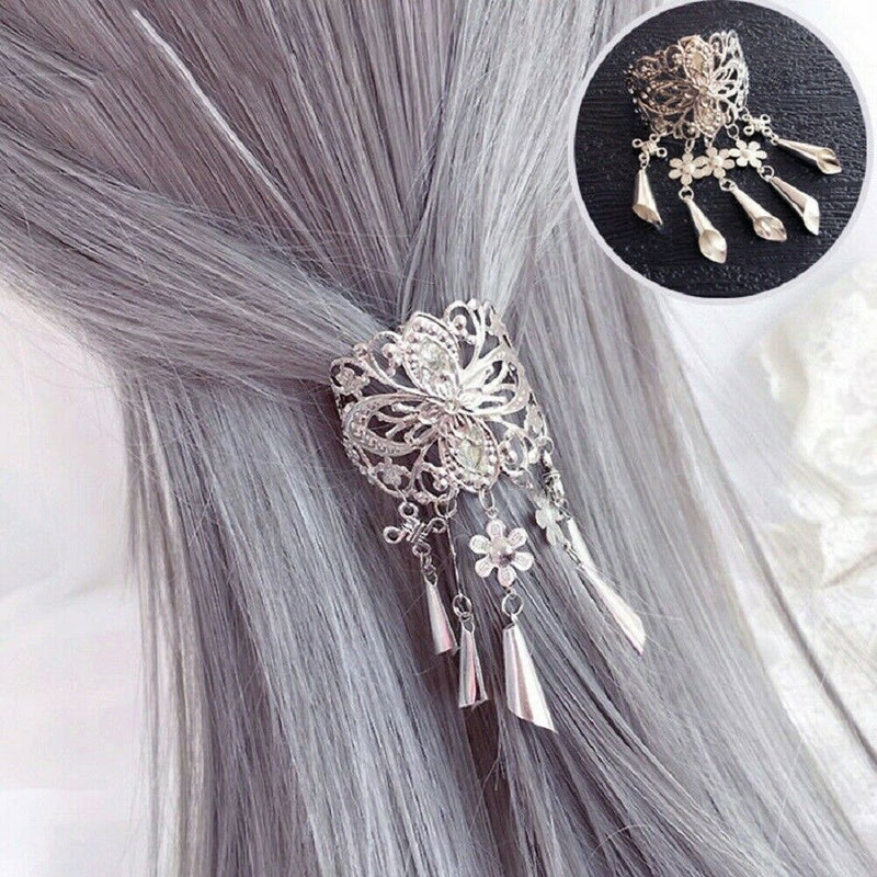Slide Accessories Pins Barrettes Hair Comb Women's Flower Crystal Clips Grips AU