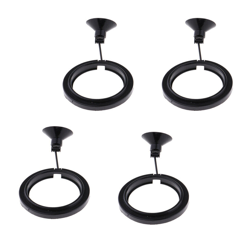 4 x Duable & Environmentally-Friendly Fish Feeding Square - Plastic Aquarium