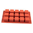 Chocolate Molds Food Grade Non-Stick Silicone Bar Molds Candy Mold Cupcake