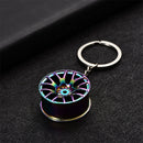 Metal Wheel Hub Flywheel Hanging Hip-Hop Auto Interior Rear View Mirror Dec C7Z1