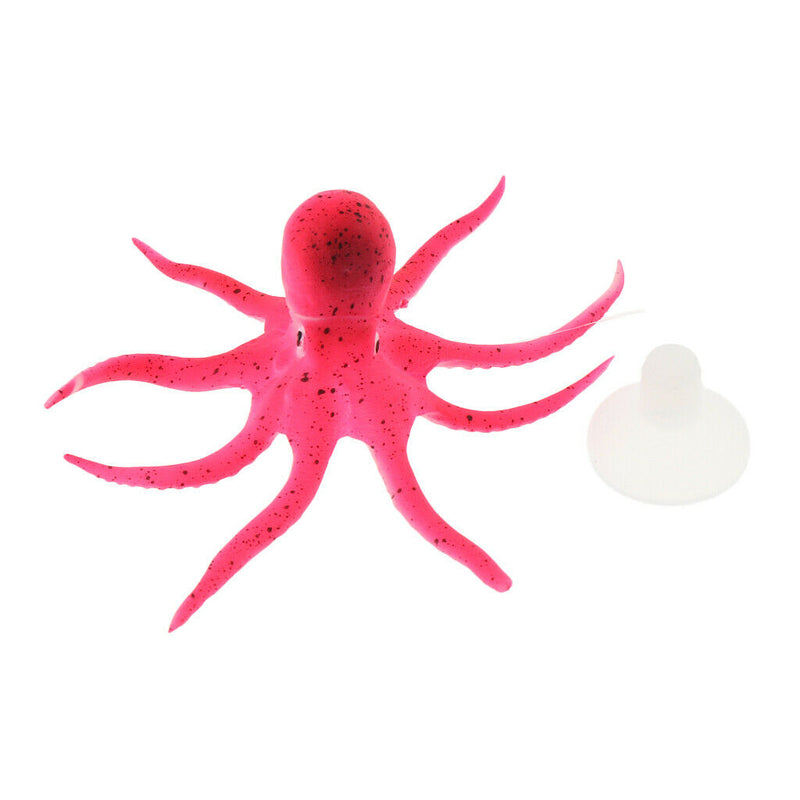 3x,low In The Dark Octopus for   Tank Aquarium Glow Decorations