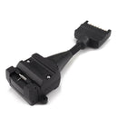 Car Trailer Australian Adapter Light Connector 12 Pin Flat Female Socket to 7Pin