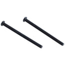 M3 x 45mm Alloy Steel Hex Socket Button Head Screws Black 20 Pcs