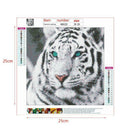 4 Pack Tiger DIY 5D Diamond Painting Kits Full Drill Cross Stitch Home Decor