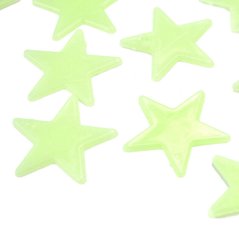 Wholesale 100pcs Glow in the Dark Stars Baby Kids Room Bedroom 28x28mm