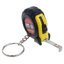 Retractable Ruler Key Chain Mini Pocket Size Metric_4x4.5x1.6cm