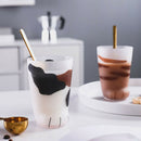 Creative Cute Cat Paws Glass Tiger Paws Mug Office Coffee Mug Tumbler Perso