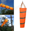 Airport Windsock 30" Long Outdoor Wind SOCK w/ Reflective Grommet Belts Out H0J1