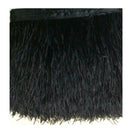 1M Fluffy Natural Ostrich Feather Tassel Fringe Lace Trim Black DIY Crafts Hat