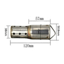 2 Inch 51mm Exhaust Muffler Pipe Motorcycle Exhaust Baffle DB Killer Silencer