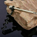 Mini Red Wine Bottle Cap Opener Corkscrew Beer Keychain Keyring Camping Too S6I4