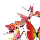24 Pieces Butterfly Garden Stake Ornaments Patio Decor Butterfly Party Supplies