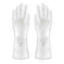 Household Glove Scrubber Rubber Cleaning Gloves Dusting Hair Car Insulated