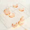 10LED Moon Shape Light Fairy String Lamp Party Wedding Christmas Home Decor
