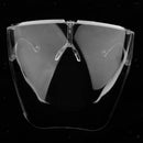 4Pcs Clear Safety Face Shield Goggles Transparent Splash-proof Windproof