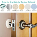 Door Stopper Wall Protector, 5 Pcs Large Door Knob Protector Door Stop SilicB9E3