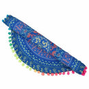 Stylish Large Mandala Floor Pillows Case Round Bohemian Meditation Cushion  F8T8