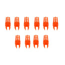 10Pcs Beekeeping Rearing Kit Beekeepers Equipment Beekeeping Tool 25mm Height