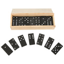 28Pcs/Set Wooden Domino Board Games Domino Toys Travel Funny Table Game Kid