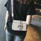 Mini Small Square Pack Shoulder Bag Crossbody Package Clutch Women Designer V3F3