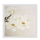 Wall Artwork White Blossom Canvas Wall Art Scenic Oil Painting 40x40cm