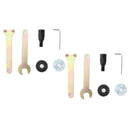 12pcs Durable Alloy M10 5mm Motor Shaft Coupler Sleeve Angle Grinder Connecting