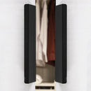 Fashion Black Hidden Cabinet Handles Zinc Alloy Kitchen Cupboard Pulls Draw E1U6