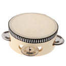 4'' Tambourine Drum Musical Instrument For Wedding Dance Party KTV Concert