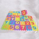 Kids Puzzle Educational Alphabet Numbers 36 Tiles and Edges Play Mat