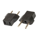 3X USA US To EU Europe Travel Charger Power Adapter Converter Wall Plug Home TES