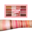 Novo 10 Colors Matte Glitter Eyeshadow Palette Set Makeup Eye Shadow Powder