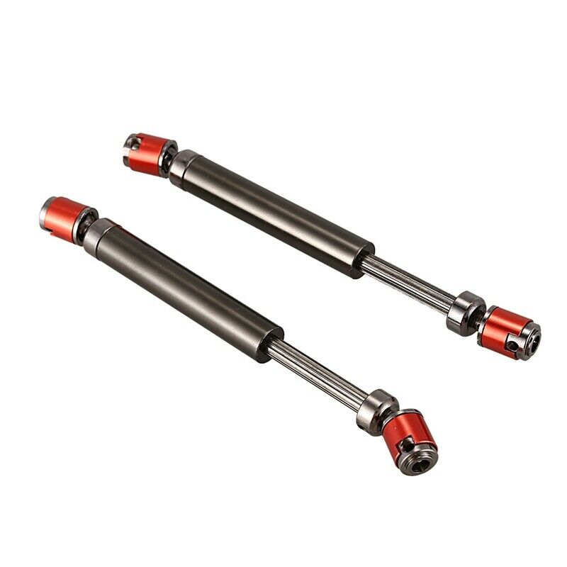 2PCS Metal CVD Drive Shaft 110-140mm for 1/10 RC Rock Crawler Axial SCX10 90N2E4