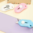 Cute Mini Color Mini Portable Utility Paper Cutting Blades Razor B8H5 K5B7