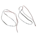 2PCs White 24Inch 60cm 30 LED Side Shine Head Lights DRL Headlight Strips