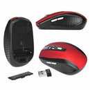 2.4GHz Wireless 2400DPI Cordless Optical Mouse Mice Receiver Laptop For PC G5O6