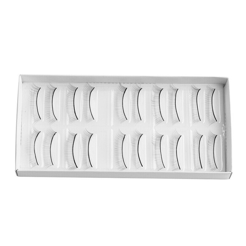10 Pairs/Set False Eyelashes Handmade Training Lashes For Beginners Teachin B8L2