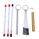 2X(0.2Mm 0.3Mm 0.5Mm Airbrush Nozzle Needle Replacement For Airbrushes Mode
