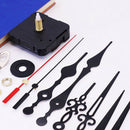 Quartz Clock Movement Black Hands Simple Battery Powered Clock Mechanism Kits