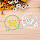2pc Butterfly Metal Embossing Cutting Dies Stencils DIY Scrapbooking Craft Paper