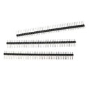 10Pcs 40 Pin 1x40 Male 2.54mm Breakable Single Row Pin Header Connector Use JR