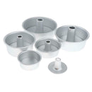 6" Aluminum Hollow Chiffon Cake Mold Angel Food Cake Pan Mould DIY Reusable