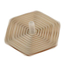 4pcs Wood Spinning Tops Gyro Wooden Toys for Kid DIY Handmade Painting Craft